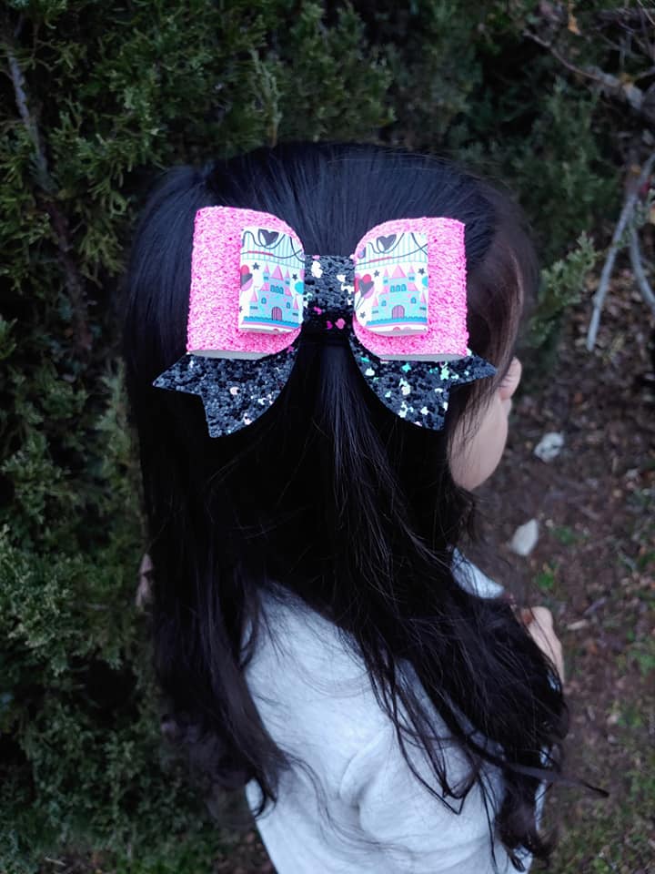 3.5" Theme Park Double Maggie Bow