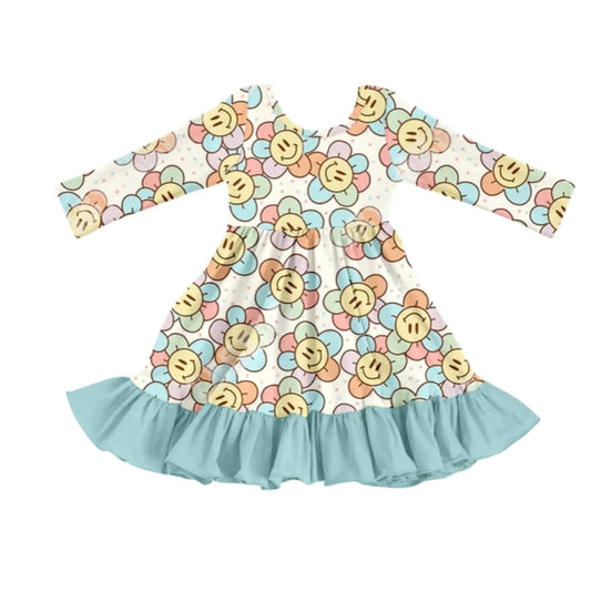 Smiley Face Flowers Dress