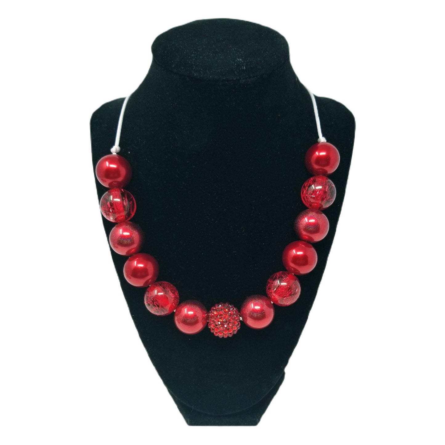 Red Bubblegum Necklace