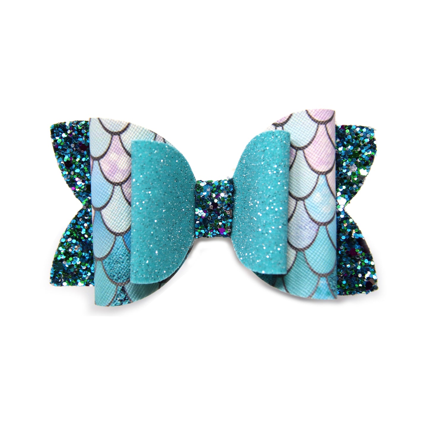 Double Diva Mermaid Bow 4"