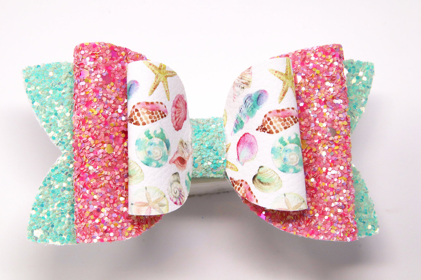 Seashells Double Diva Bow