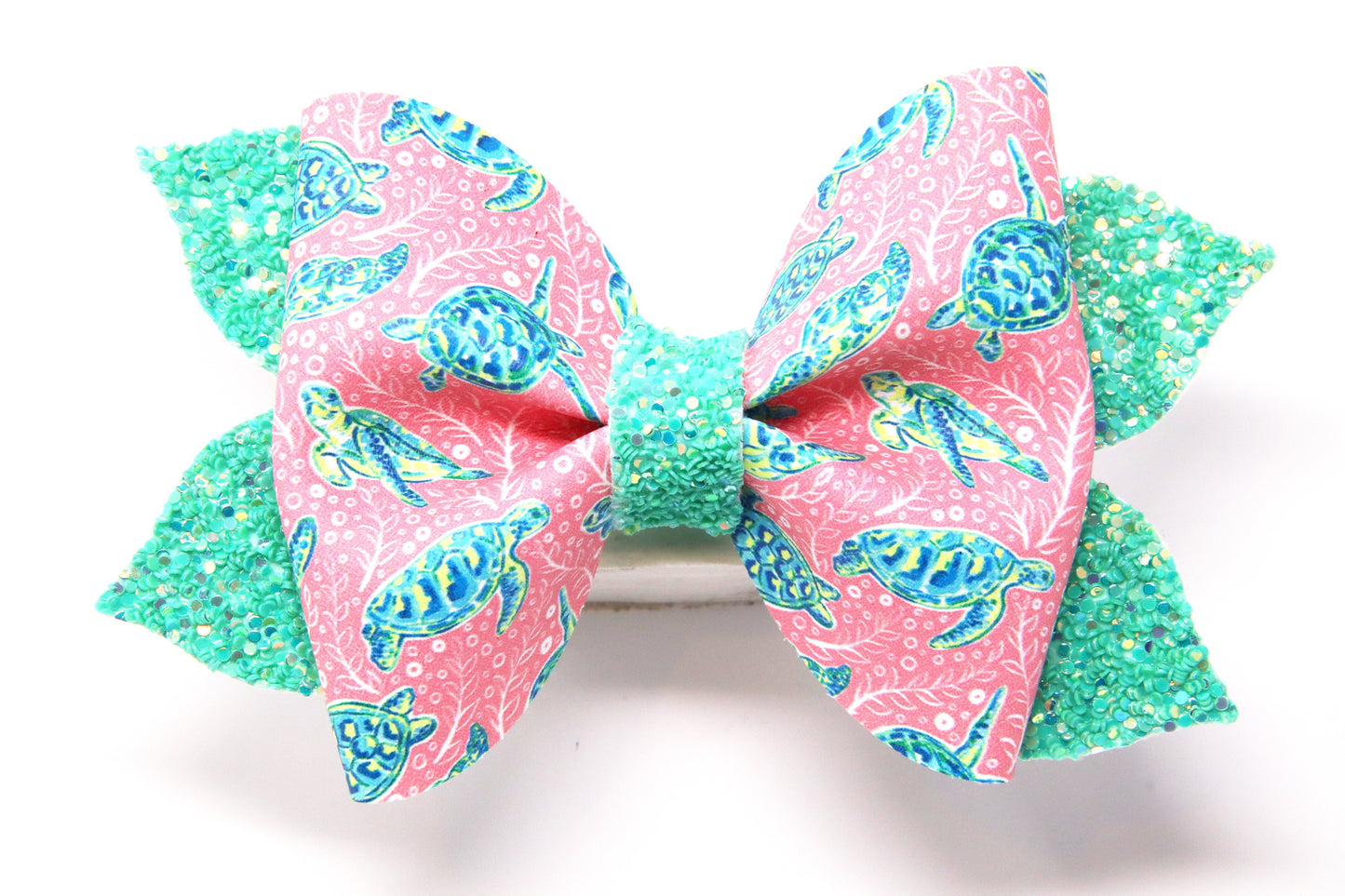 Sea Turtles Pixie Pinch Bow