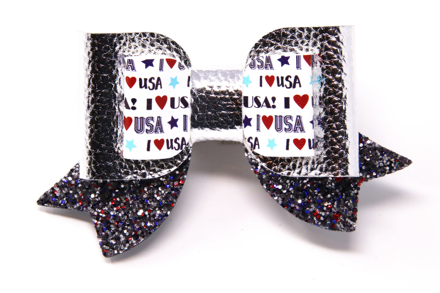 I Heart USA Maggie Bow 3.5"