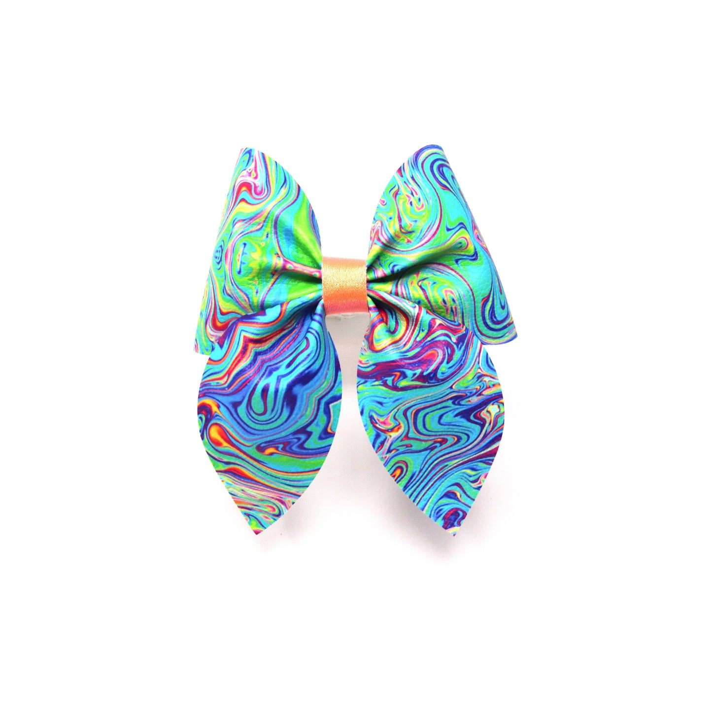 5 inch Oil Spill Sailor Bow