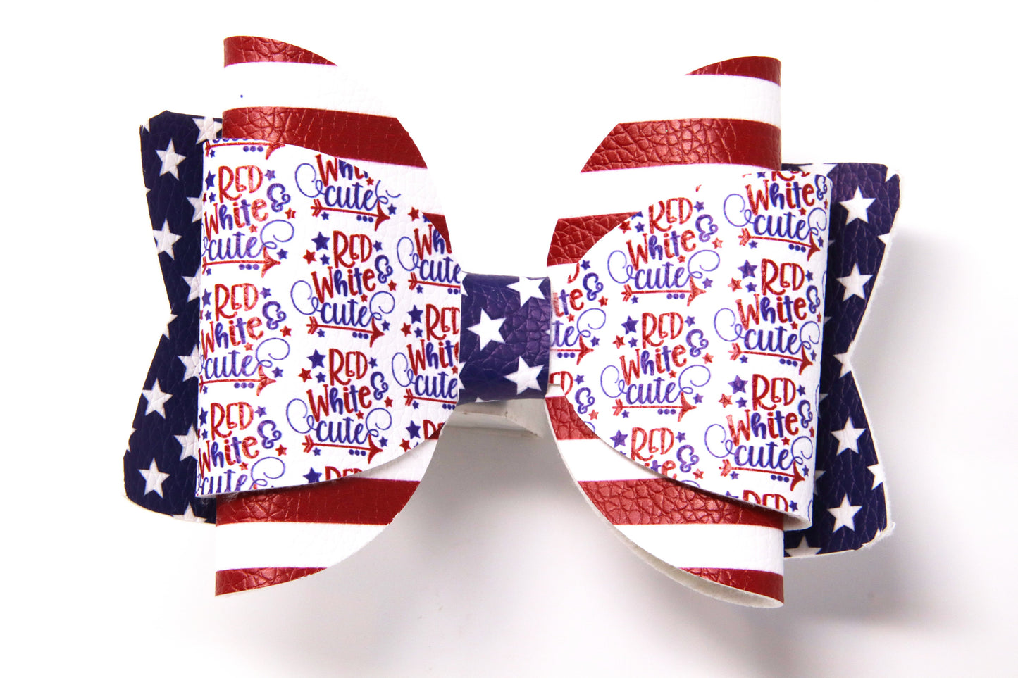 Red, White & Cute Chloe Bow