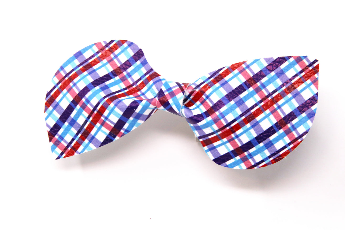 Plaid Classy Pinch Bow 4"