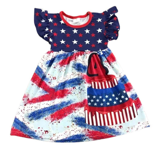 Happy Birthday USA Dress