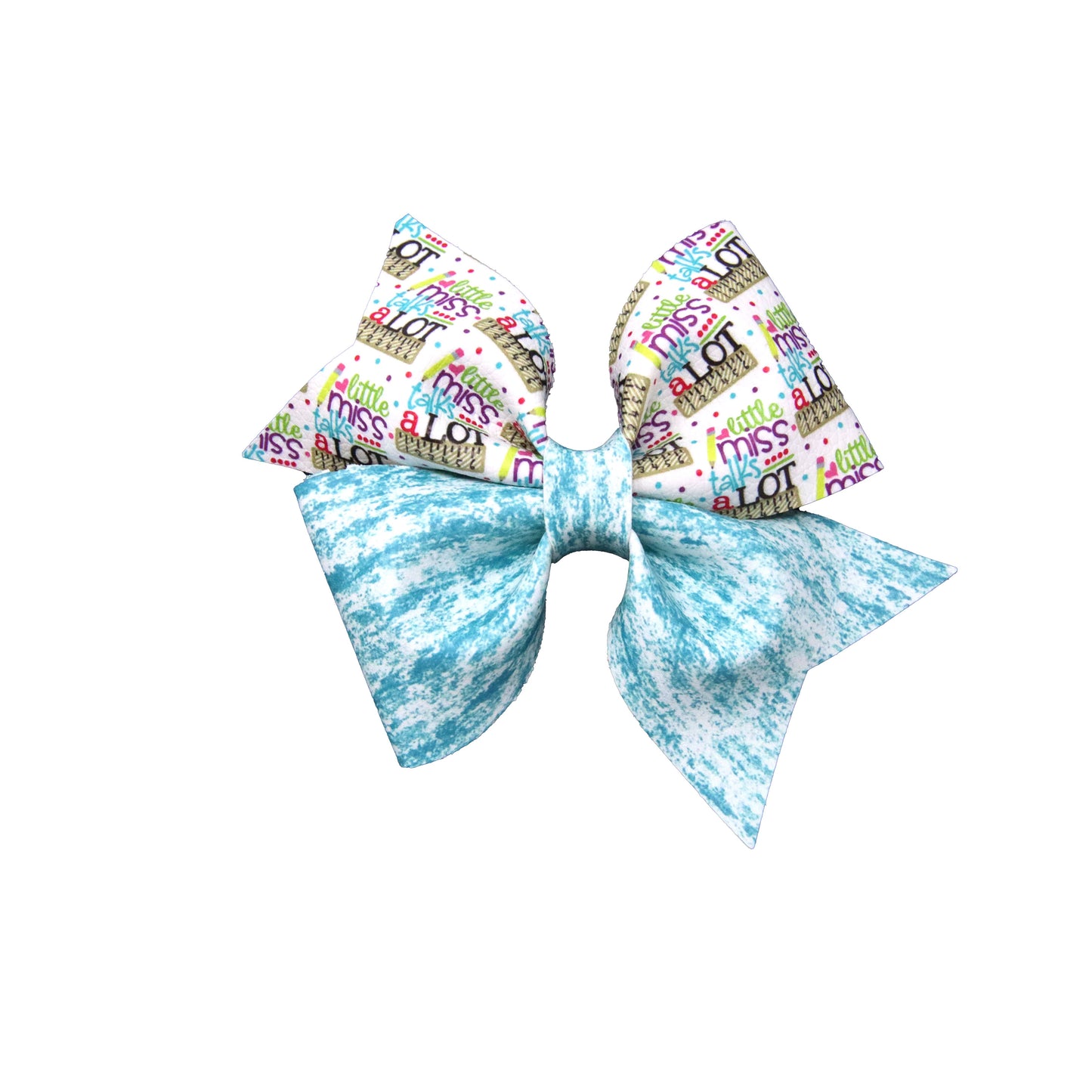 Little Miss Talks a Lot Larkin Bow 4"