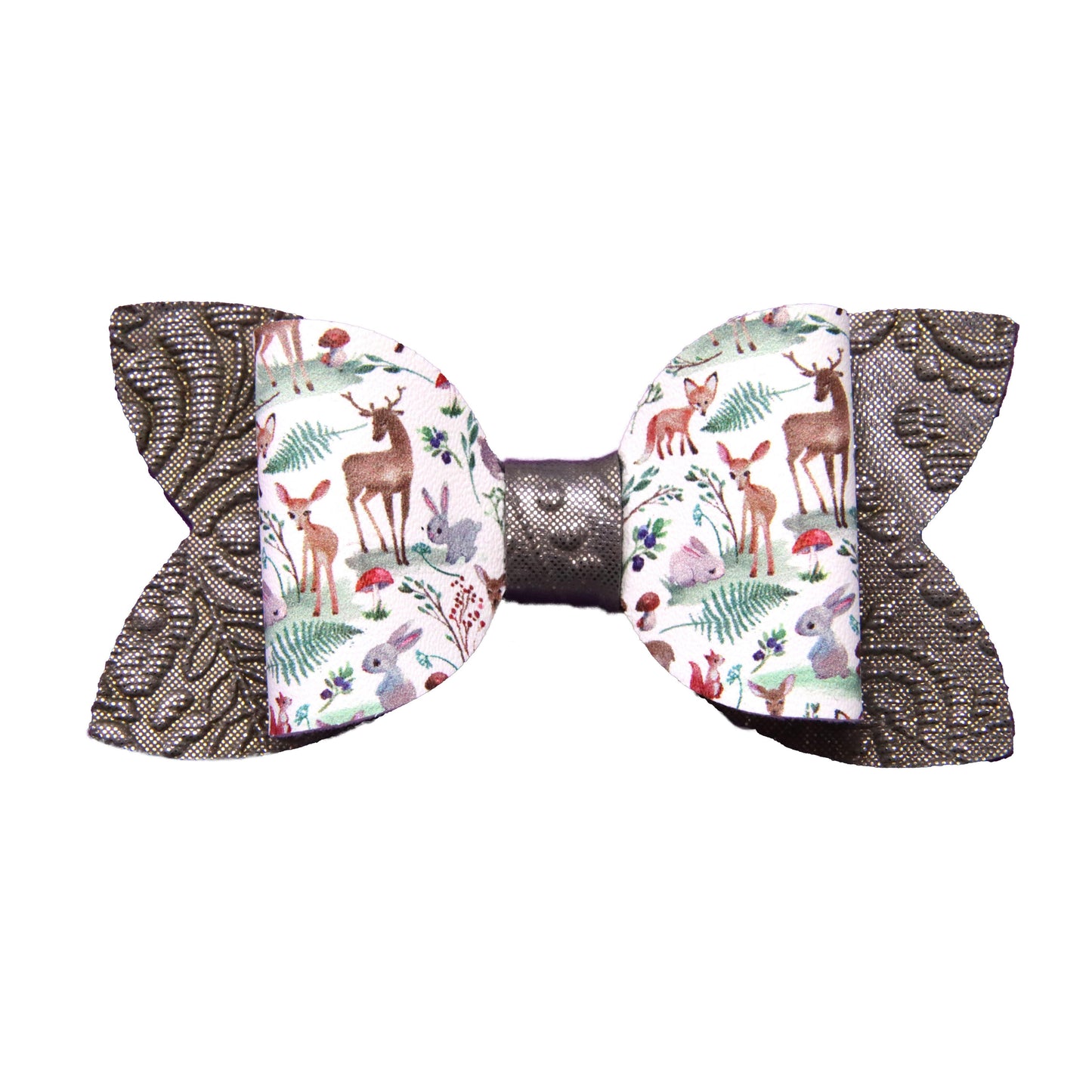 3 inch Fall Fawns & Foxes Diva Bow
