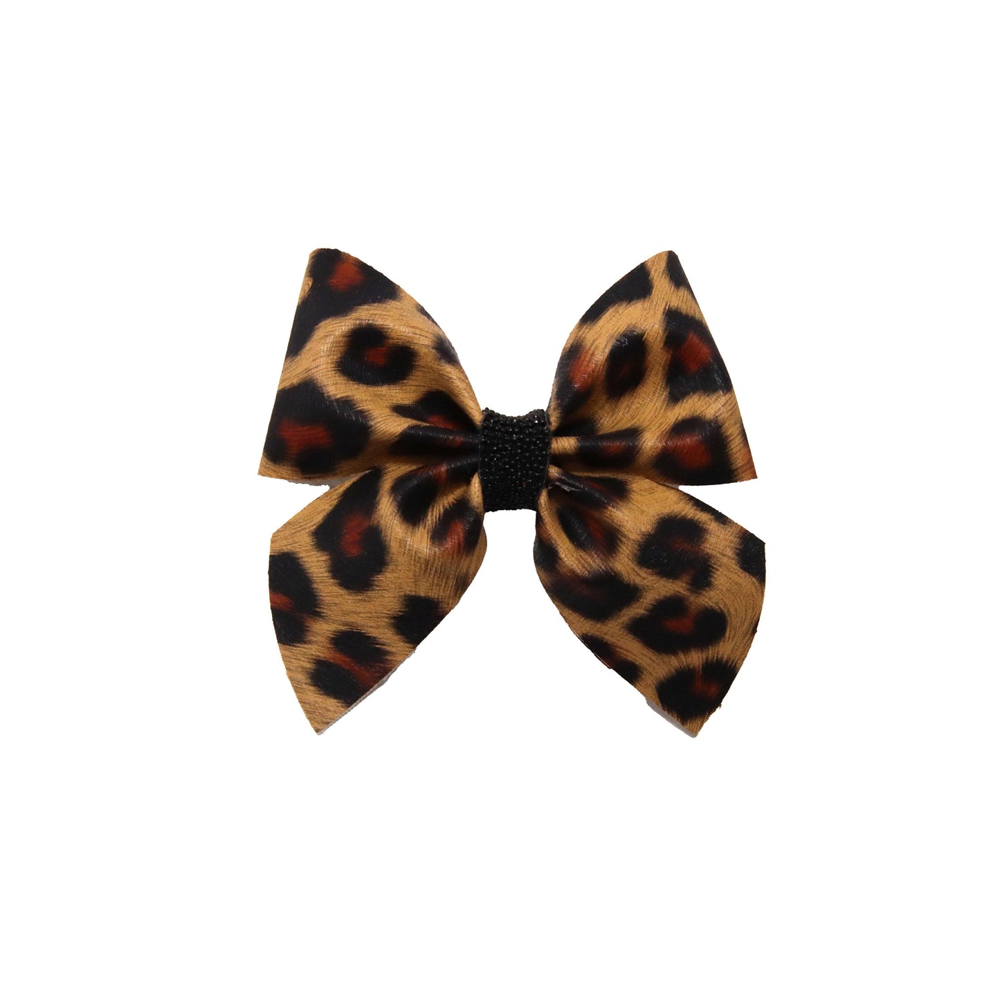 Cheetah Print Ladylike Bow 2.75"