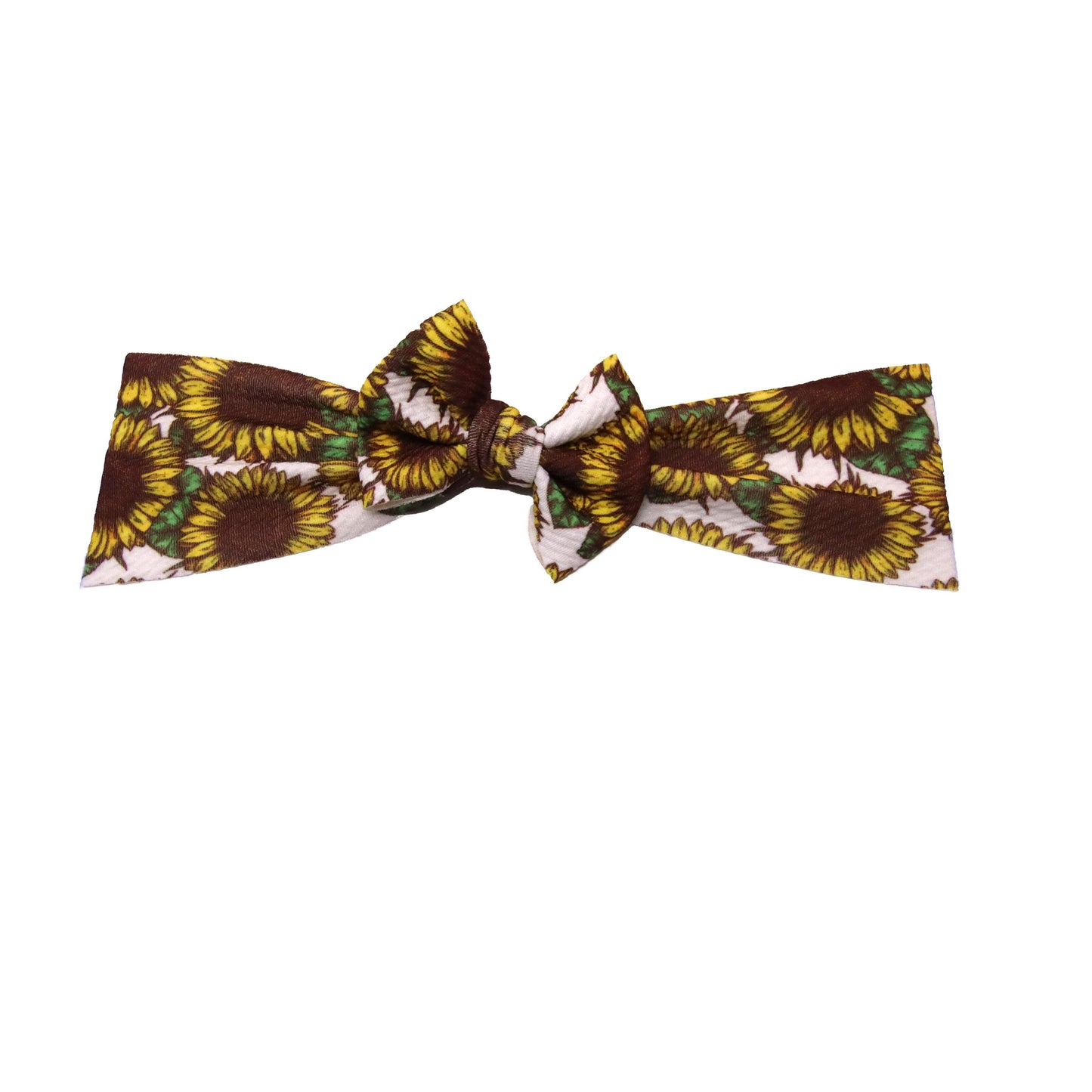 3" Sunflowers Headwrap - Waterfall Wishes