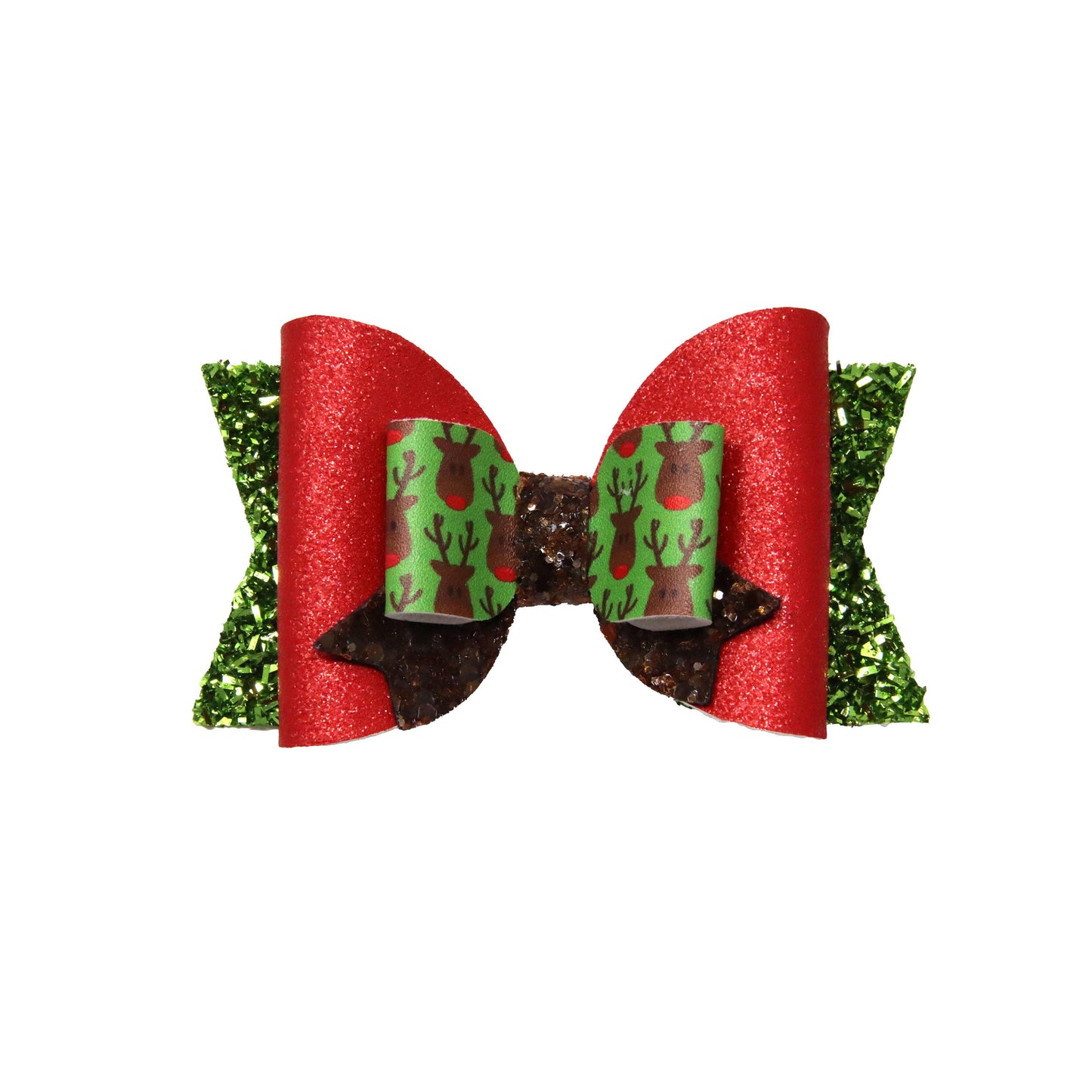 Reindeer Magnolia Bow 4"