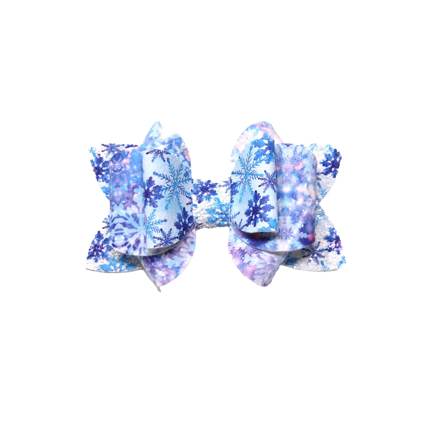 Snowflakes Franchi Bow 4"