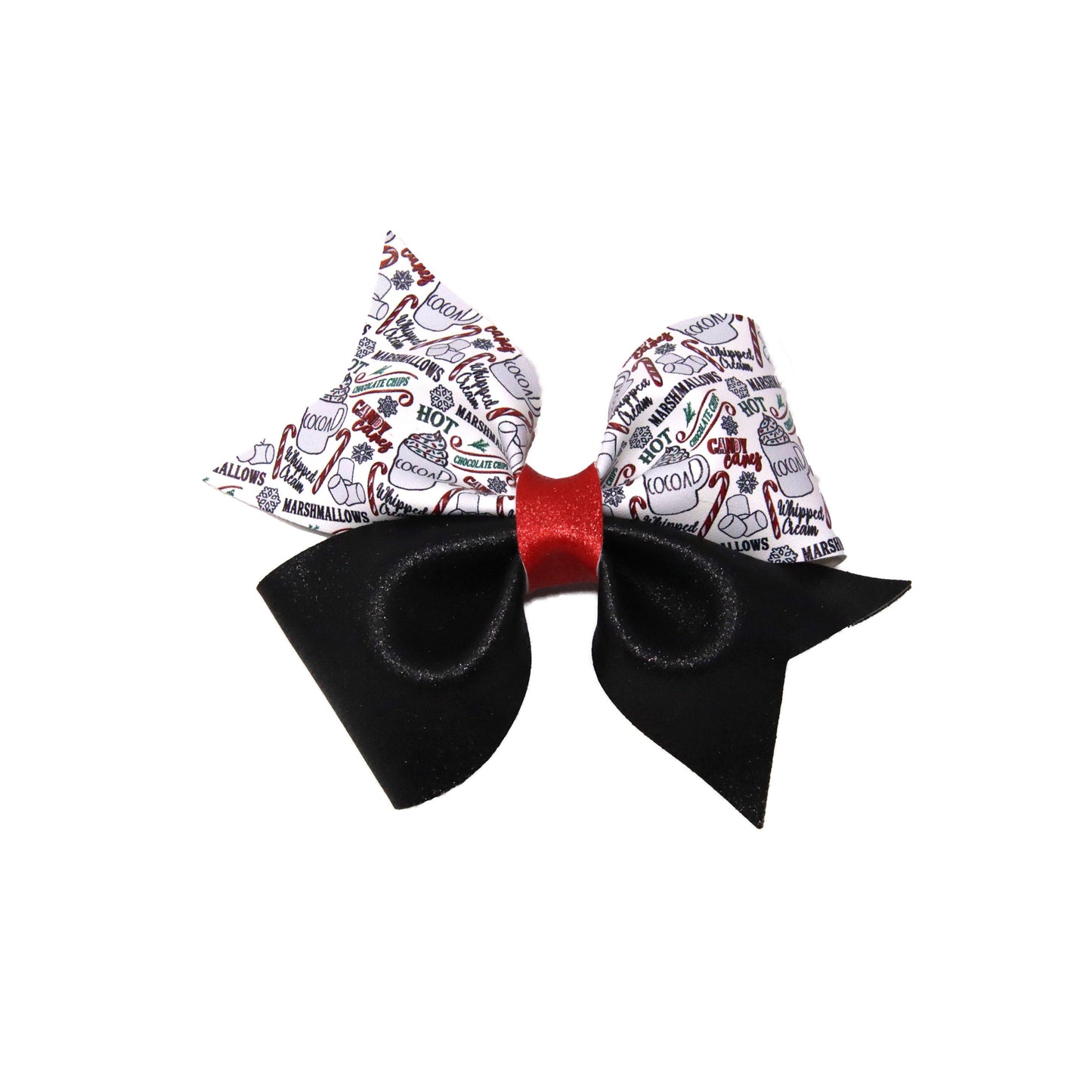 Hot Cocoa Larkin Bow 5"