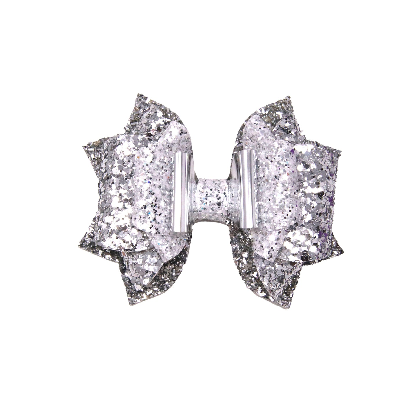 Silver Double Franchi Bow 5"