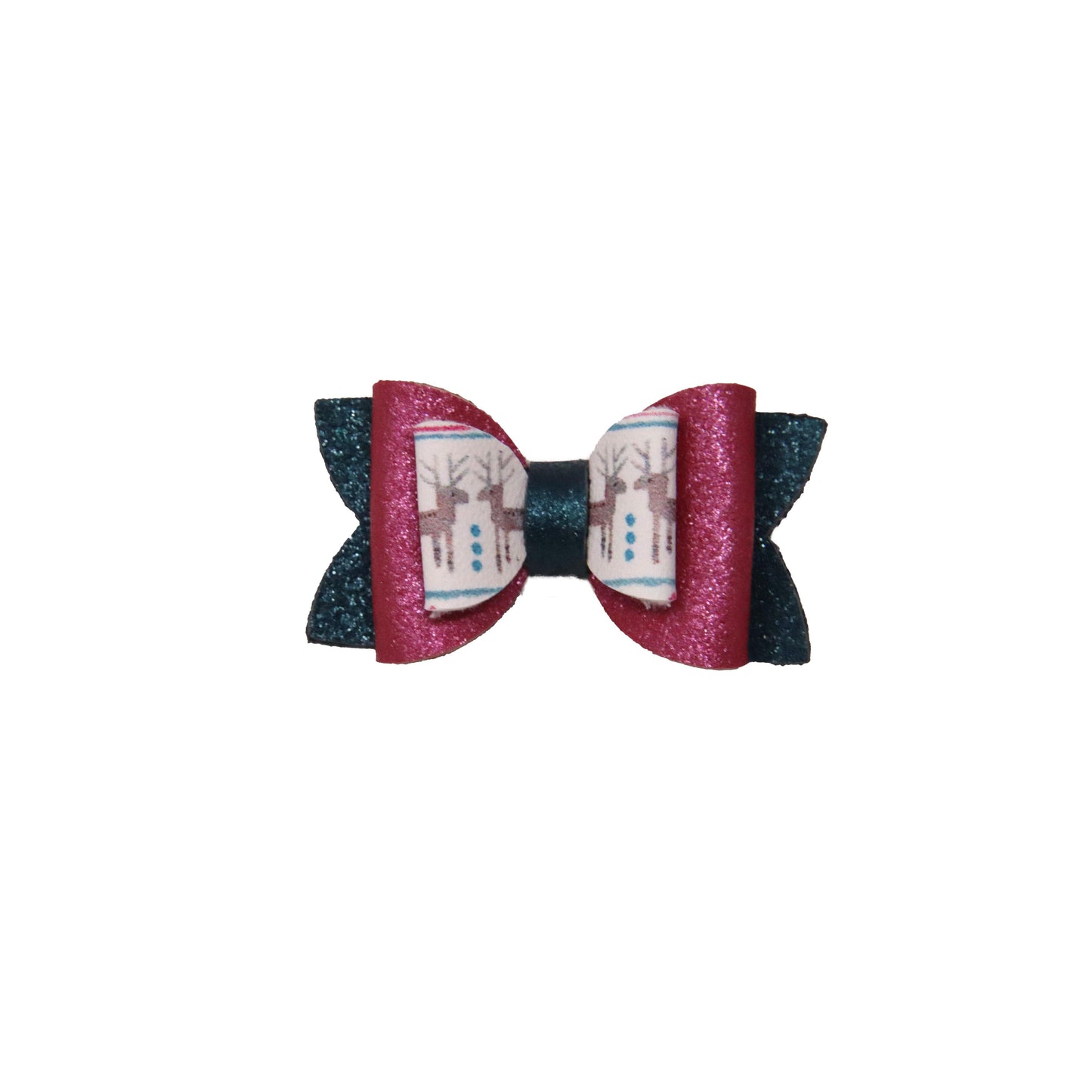 Sweet Nordic Double Diva Bow 1.5"