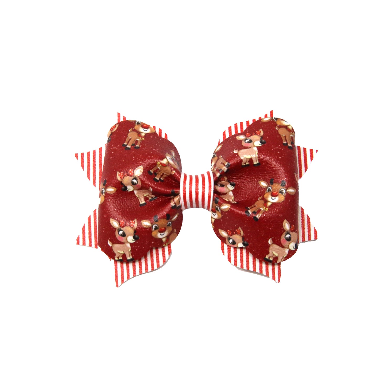 Rudolph & Clarisse Poppy Bow 3"