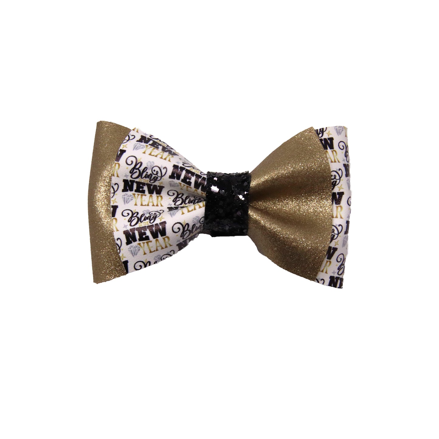 Bling in the New Year Faire Bowtie 4"