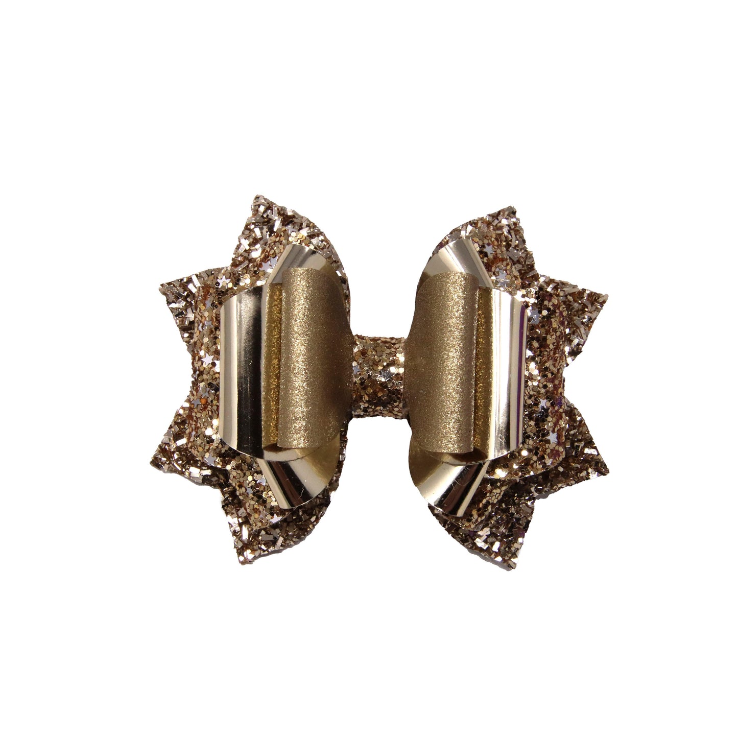 Gold Double Franchi Bow 4"