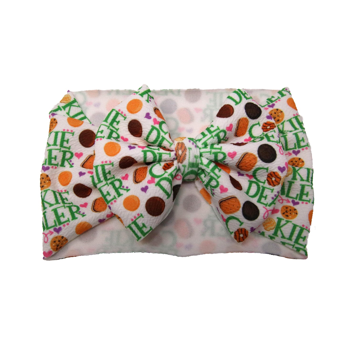 Cookie Dealer Fabric Headwrap 5"