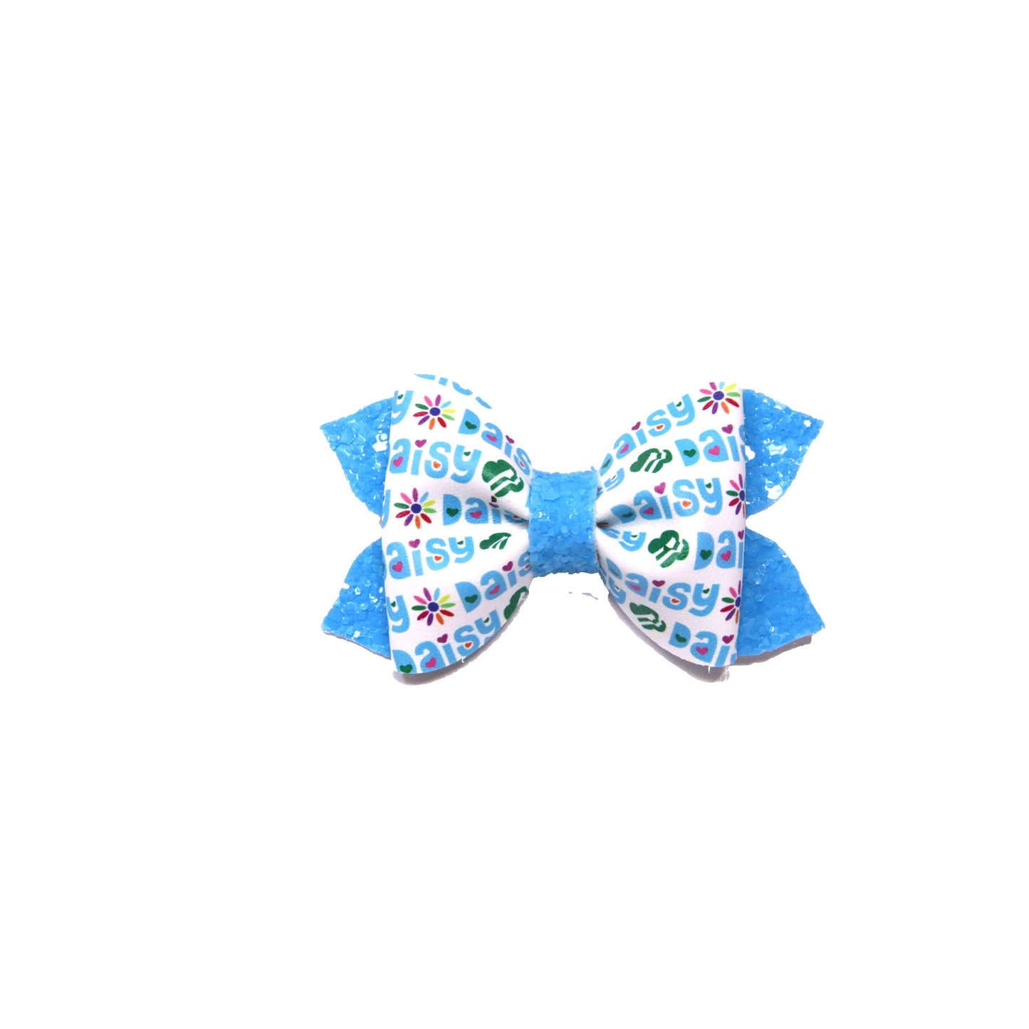Daisy Pixie Pinch Bow 3"