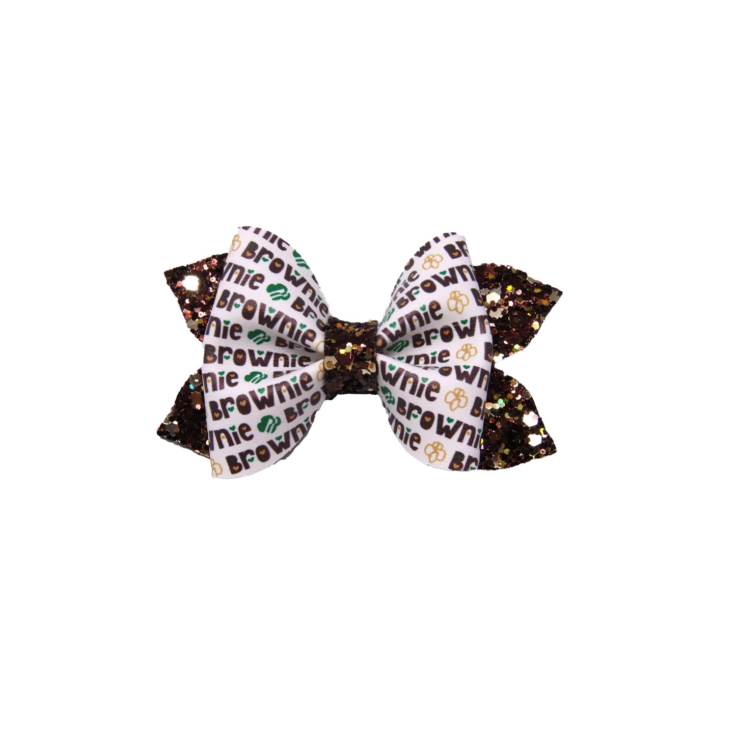 Brownie Pixie Pinch Bow 3"