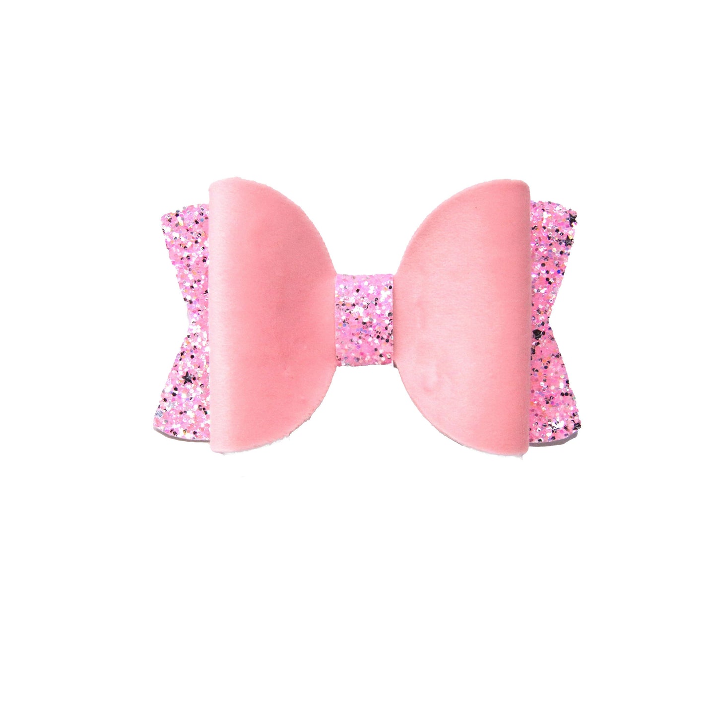 4.5 inch Pale Pink Minkie Chloe Bow