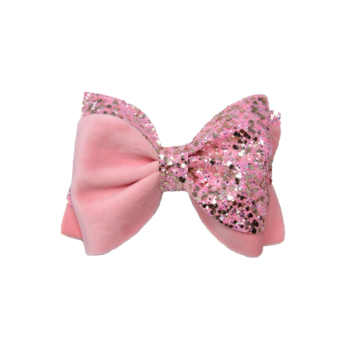 5 inch Pink Minkie Totally Twisted Bow