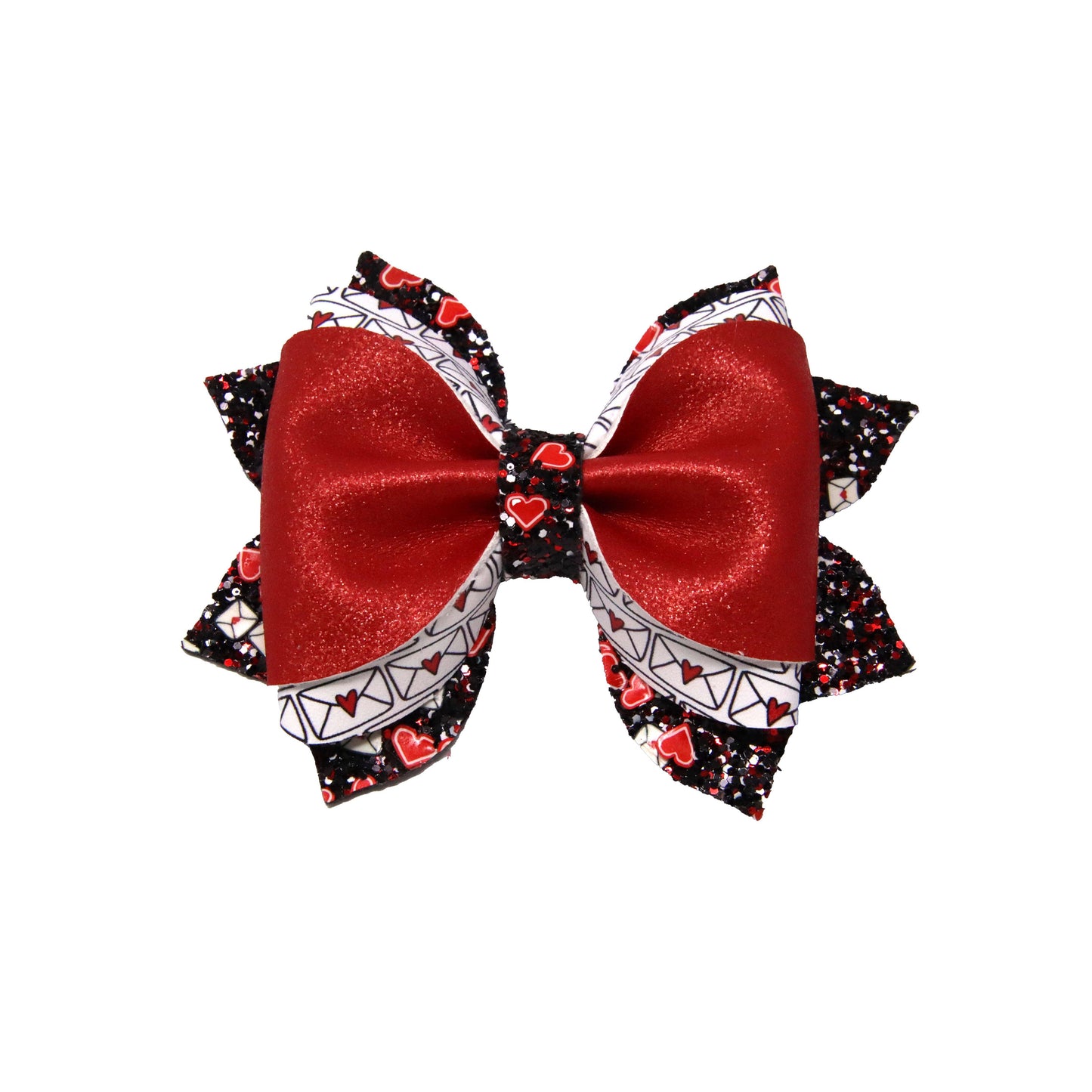 4 inch Love Letters Dressed-up Phoebe Bow