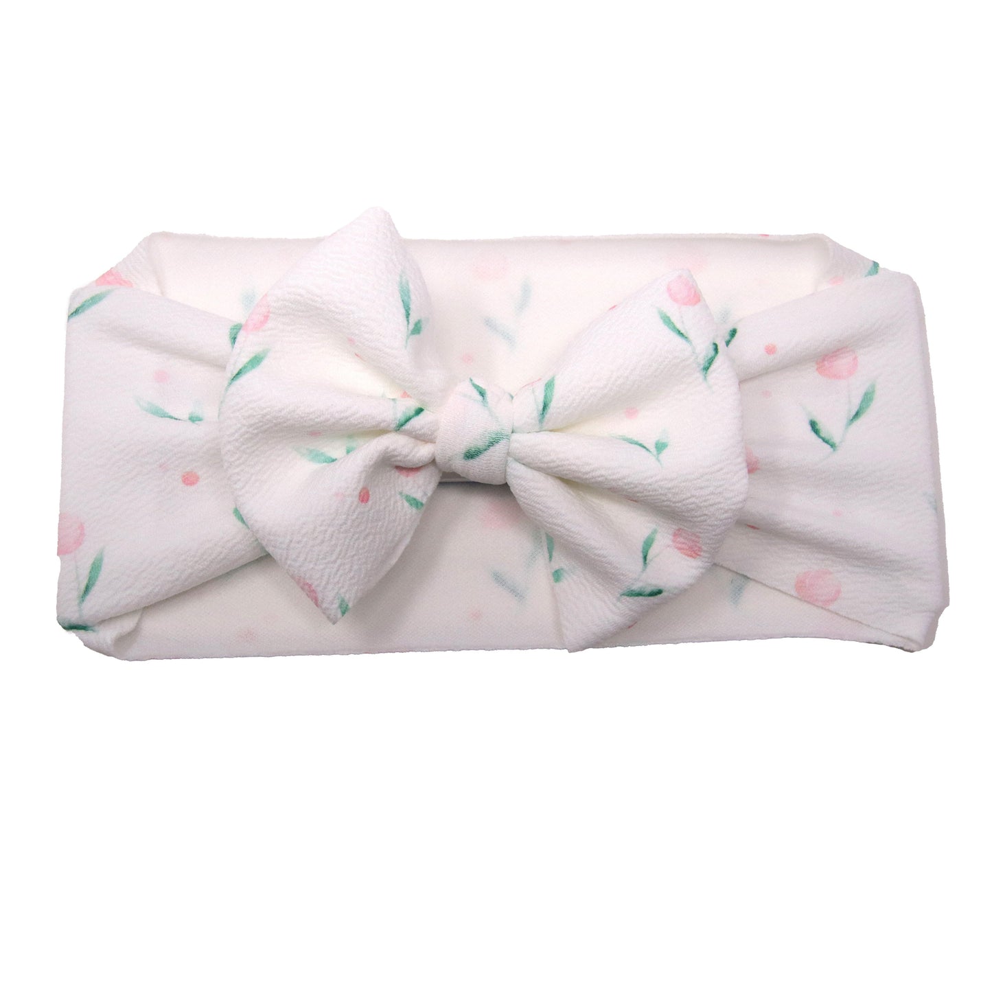 Valentine Petite Tulips Headwrap 5"