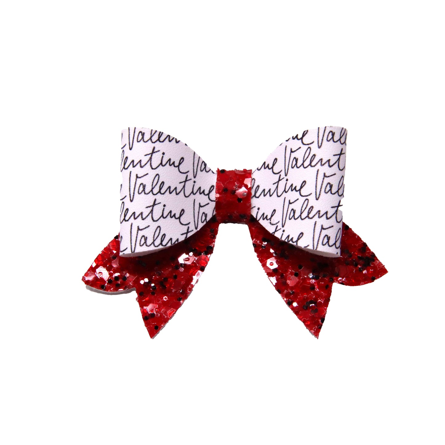 Valentine Script Franchi Mini Bow 2.5" (pair)