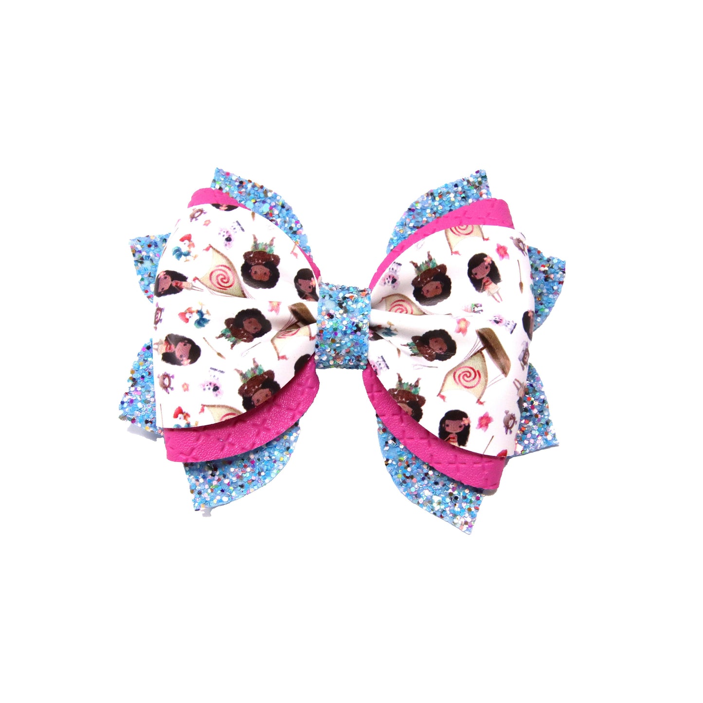 Island Toss Dressed-up Phoebe Bow 5"