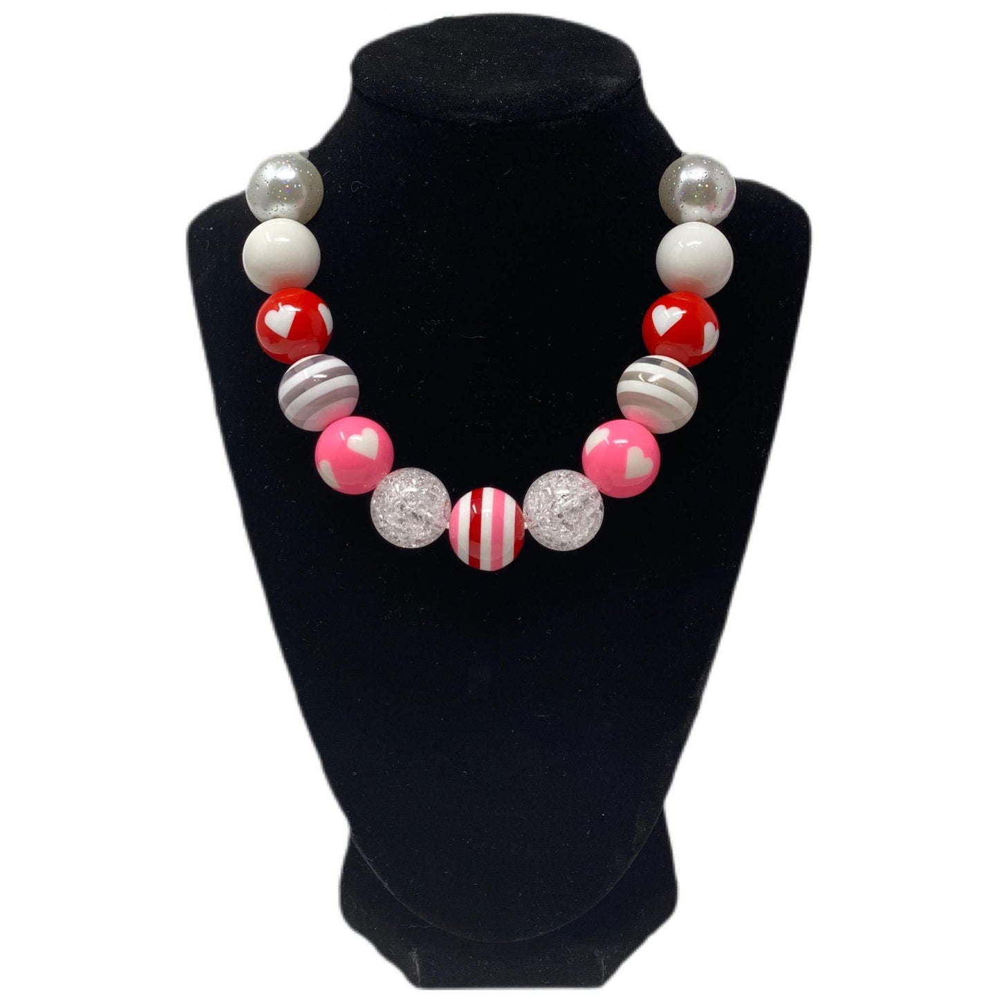 V-Day Bubblegum Necklace