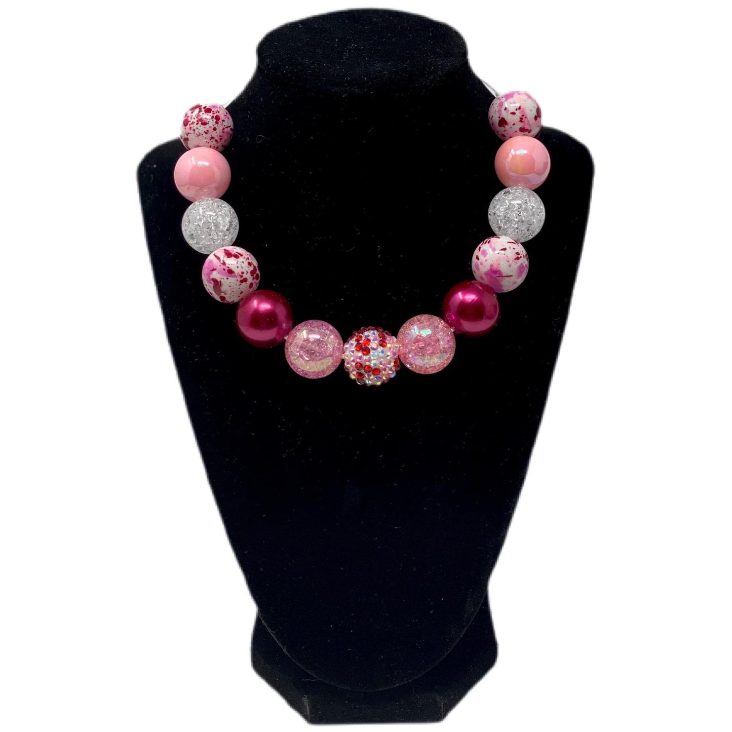 V-Day Bubblegum Necklace