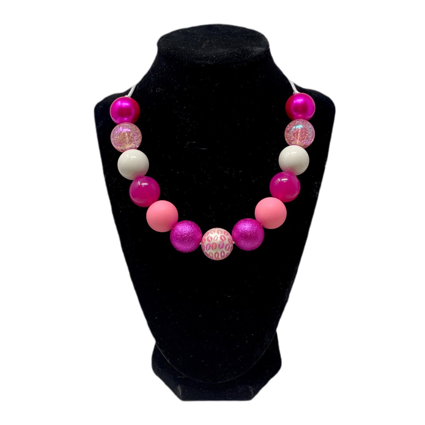 V-Day Bubblegum Necklace