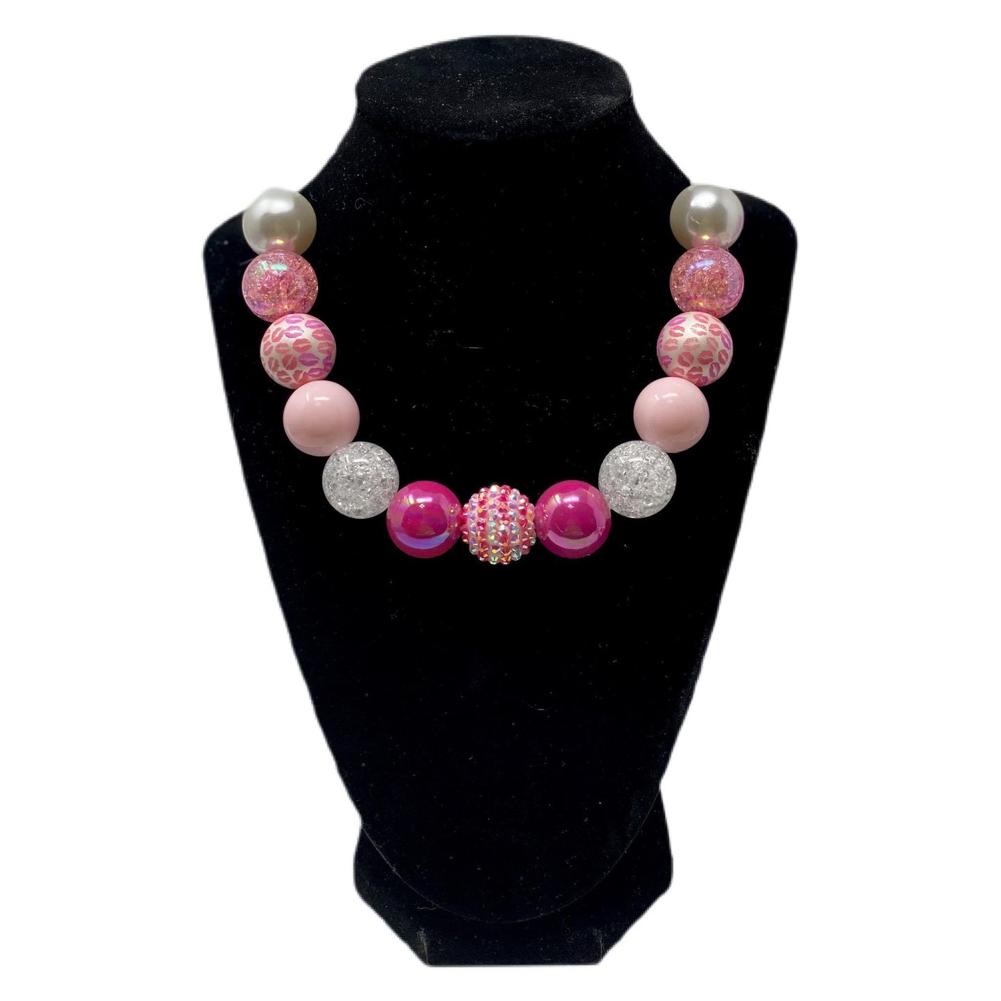 V-Day Bubblegum Necklace
