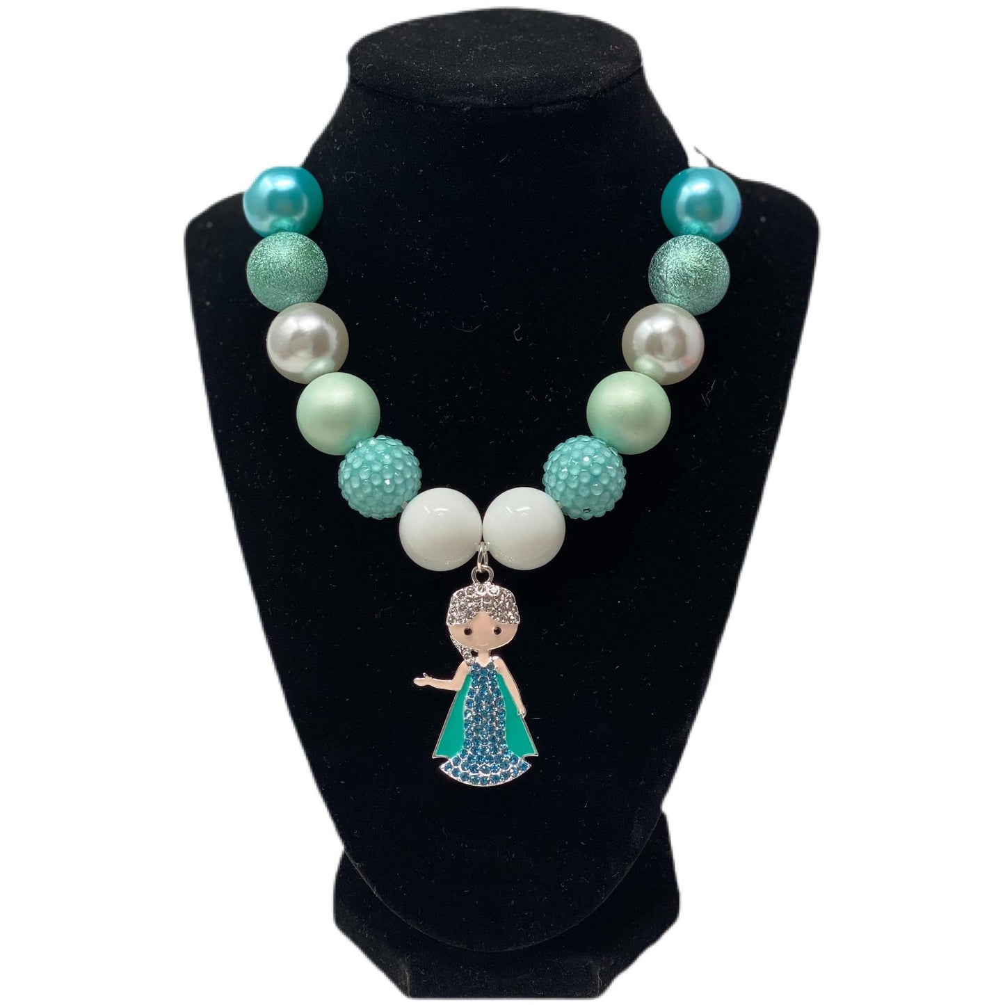 Princess Bubblegum Necklace with Ice Queen Pendant
