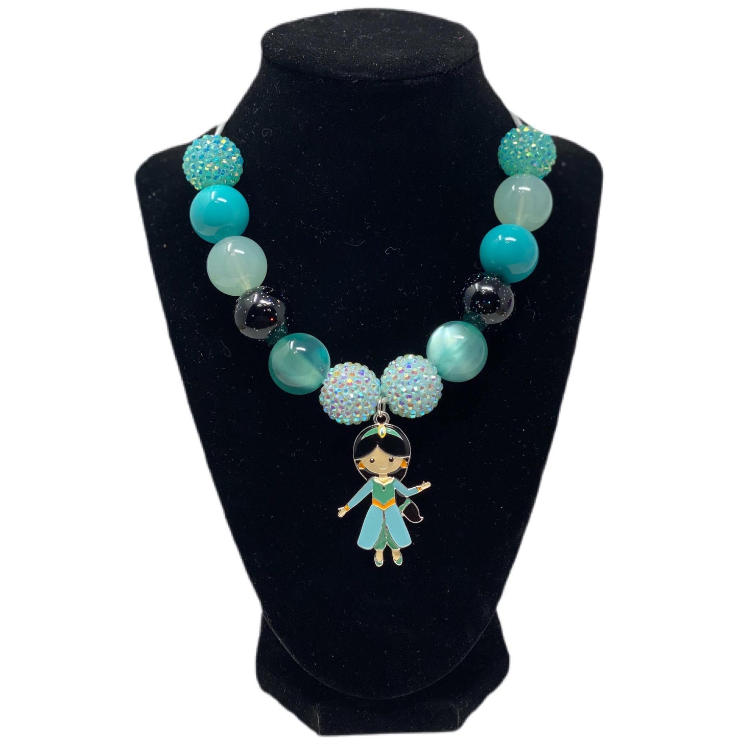 Princess Bubblegum Necklace with Magic Carpet Princess