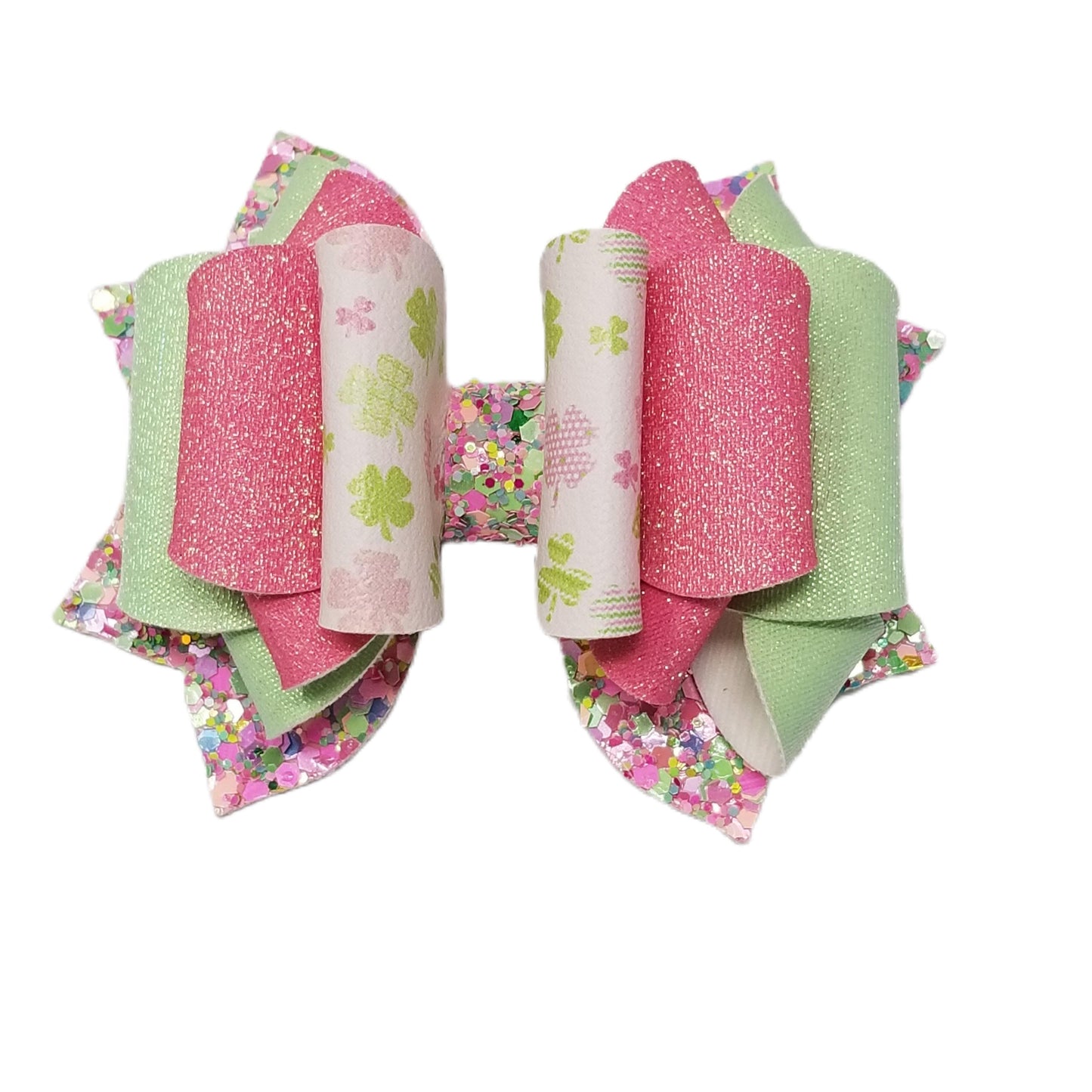 Pretty Lucky Double Franchi Elegant Bow 4"
