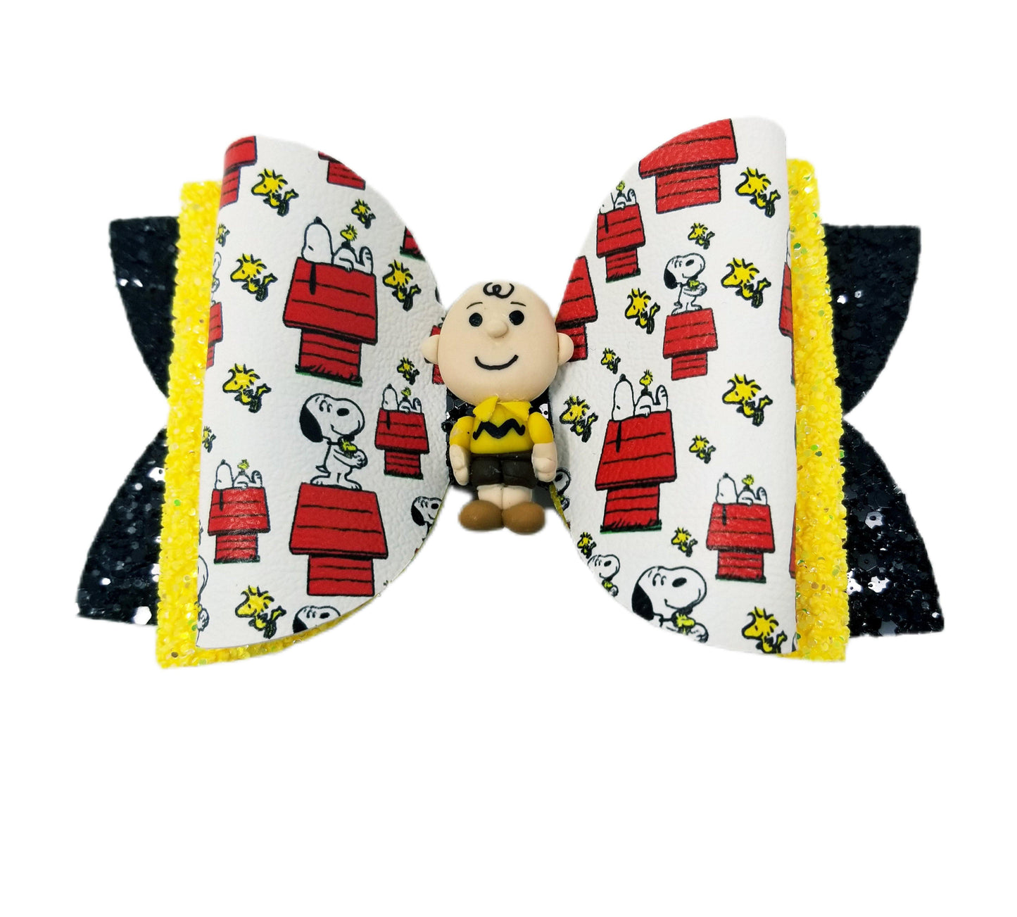 5 inch Beagle & Bird Double Diva Bow with Charles Clay