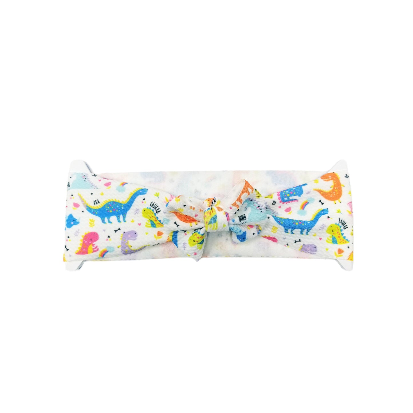 3 inch Dino-rific Fabric Bow Headwrap