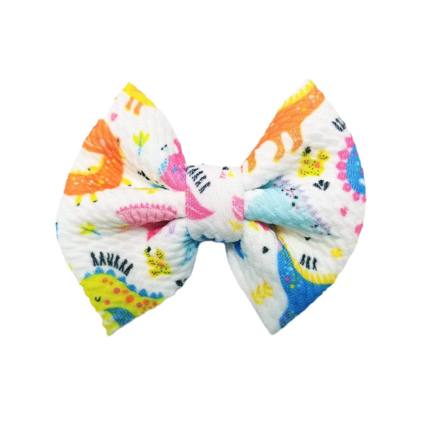 3 inch Dino-rific Fabric Bow