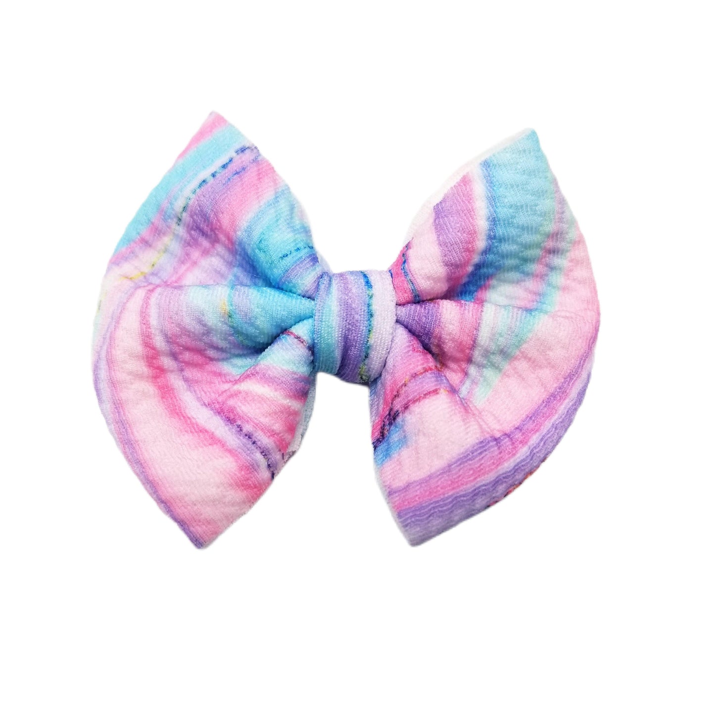 Bath Bomb Fabric Bow 3"