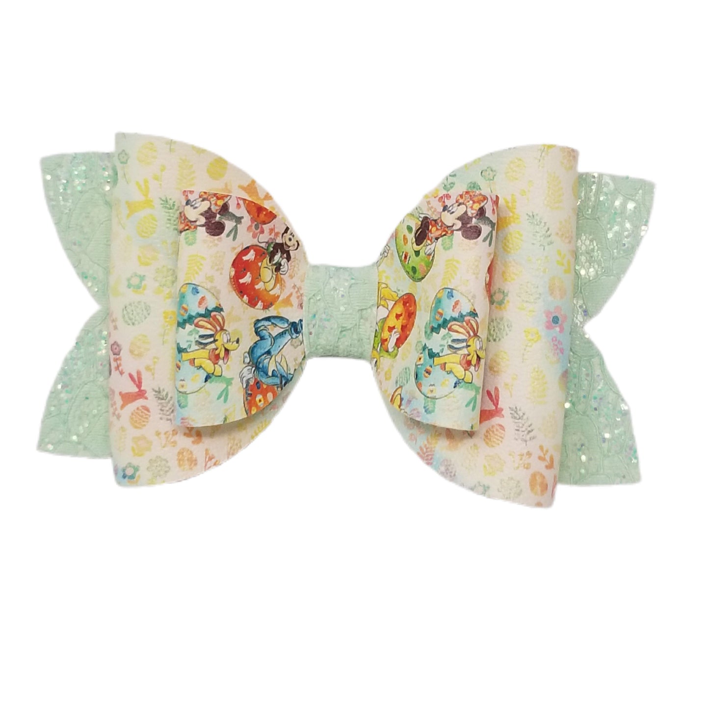 5 inch Classic Character Easter Double Diva Bow