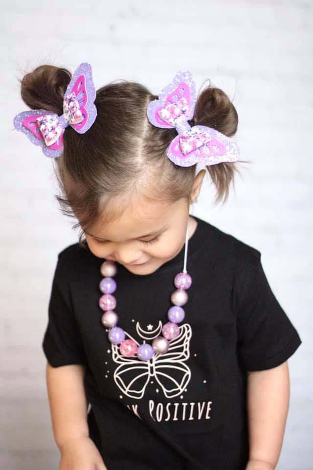 Iridessa Butterfly Bow 4"