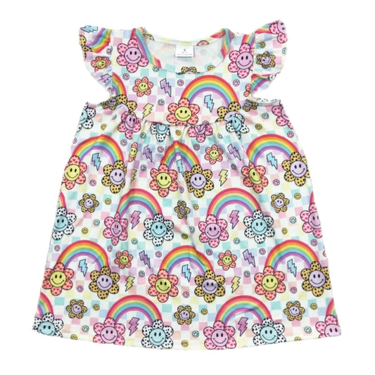 Smiley Rainbows Dress