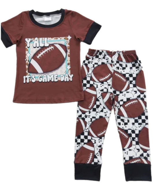 Y'all It's Game Day Pants Set
