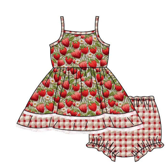 Strawberry Bummies Set