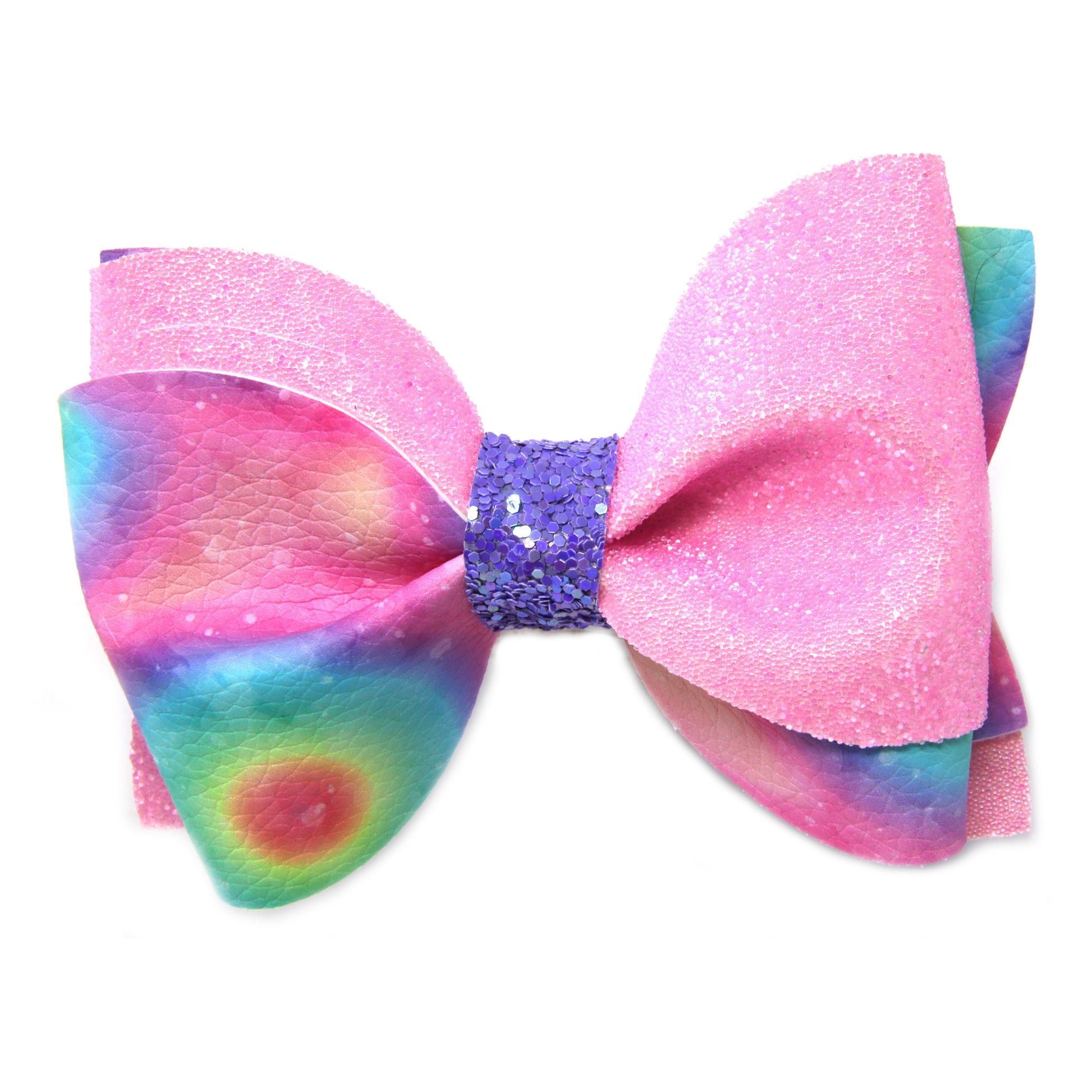 3.5 inch Totally Twisted Tie Dye Bow