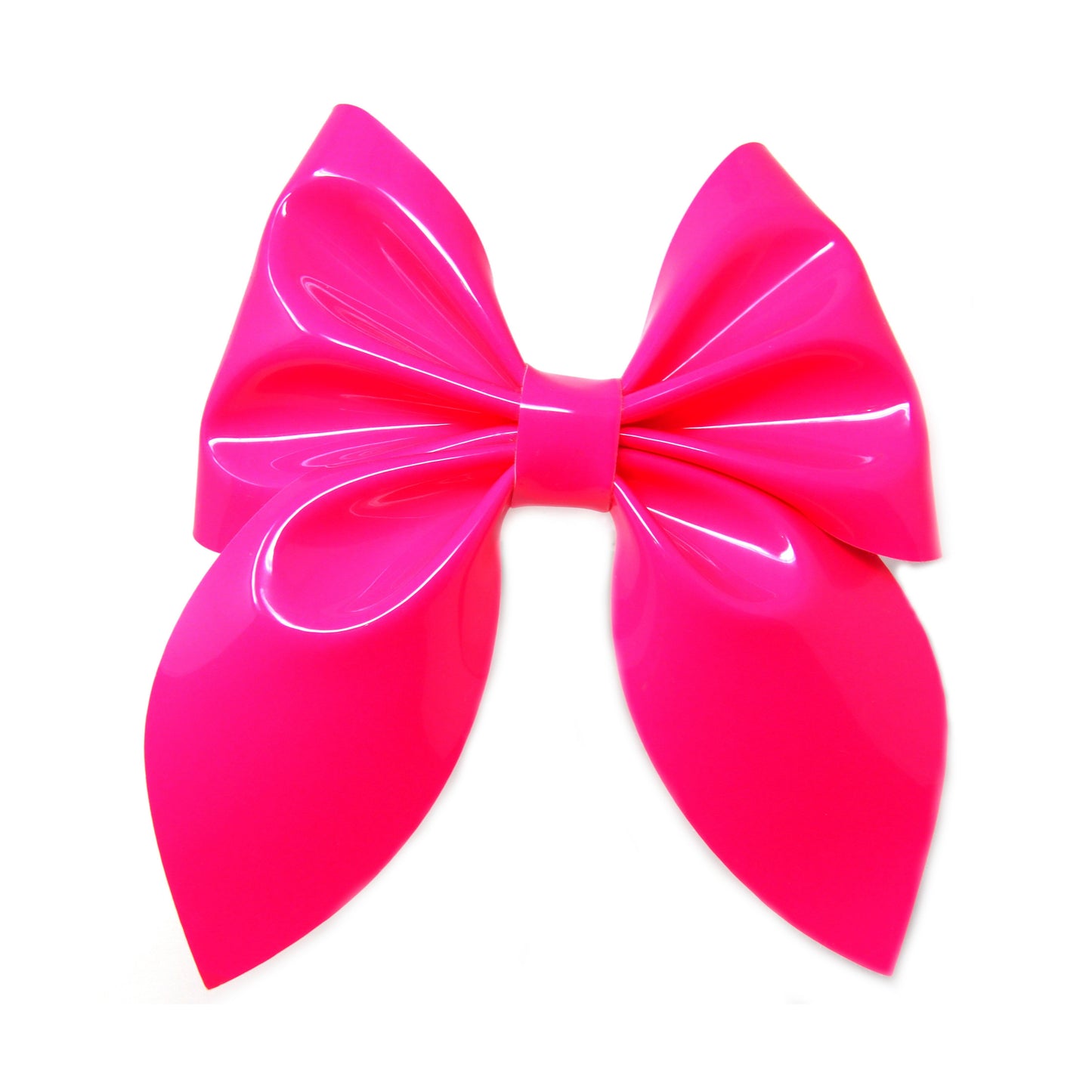 Neon Hot Pink Sailor Bow 5"